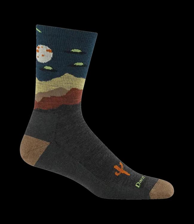 Darn Tough Men's Spaced Out Micro Crew Lightweight Hiking Socks