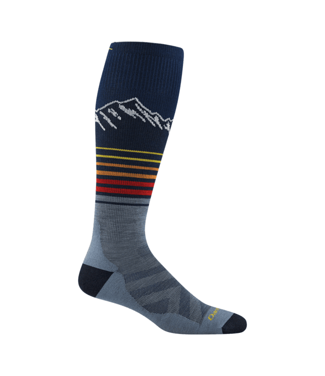 Darn Tough Men's Steep Lines Over-the-Calf Lightweight Ski &amp; Snowboard Socks
