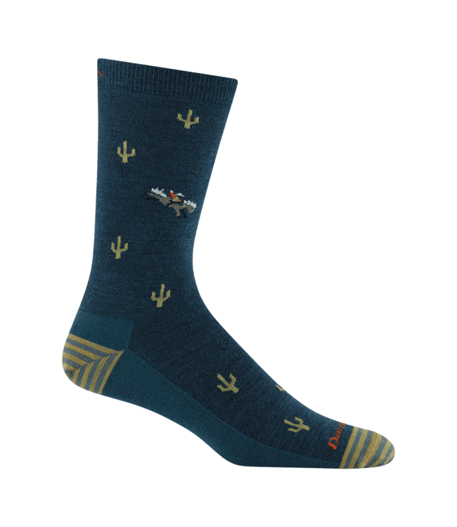 Darn Tough Men's Wool'D Wool'D West Crew Lightweight Lifestyle Socks