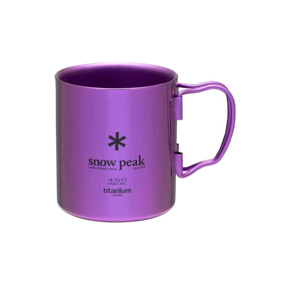 Snow Peak Titanium Double Wall Cup 450