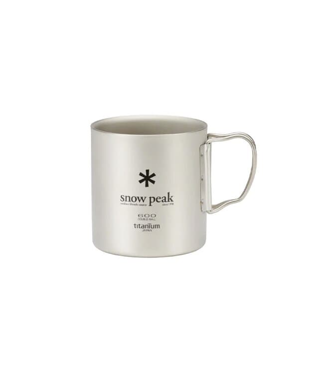 Snow Peak Titanium Double Wall Cup 600