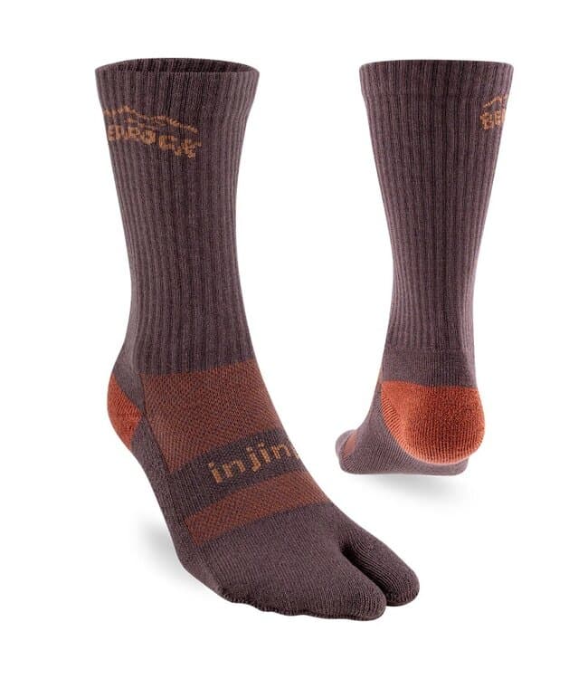 Bedrock Performance Split-Toe Socks Crew