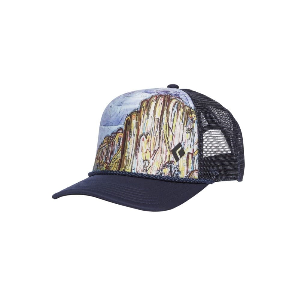 Black Diamond Flat Bill Trucker Hat