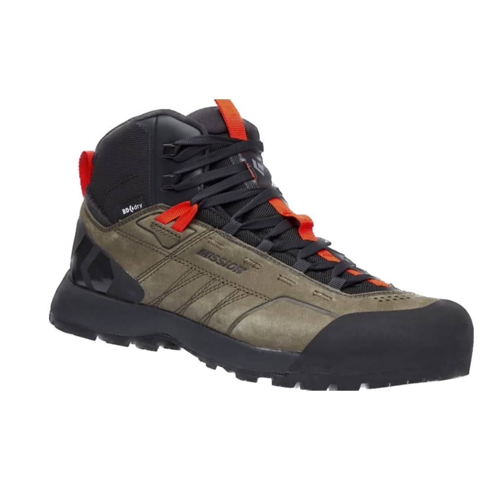 Black Diamond Men's Mission Leather Mid WP Approach Shoes