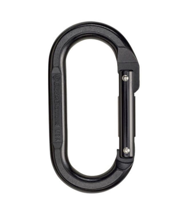 Black Diamond Oval Keylock Carabiner