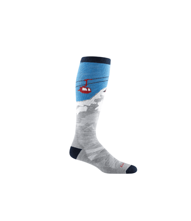 Darn Tough Men's Heady Yeti Over-the-Calf Midweight Ski & Snowboard Socks