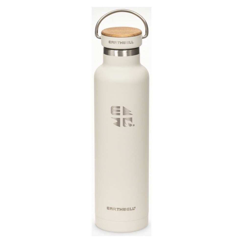Earthwell Vacuum Bottle 22oz w/Woodie Maple Cap