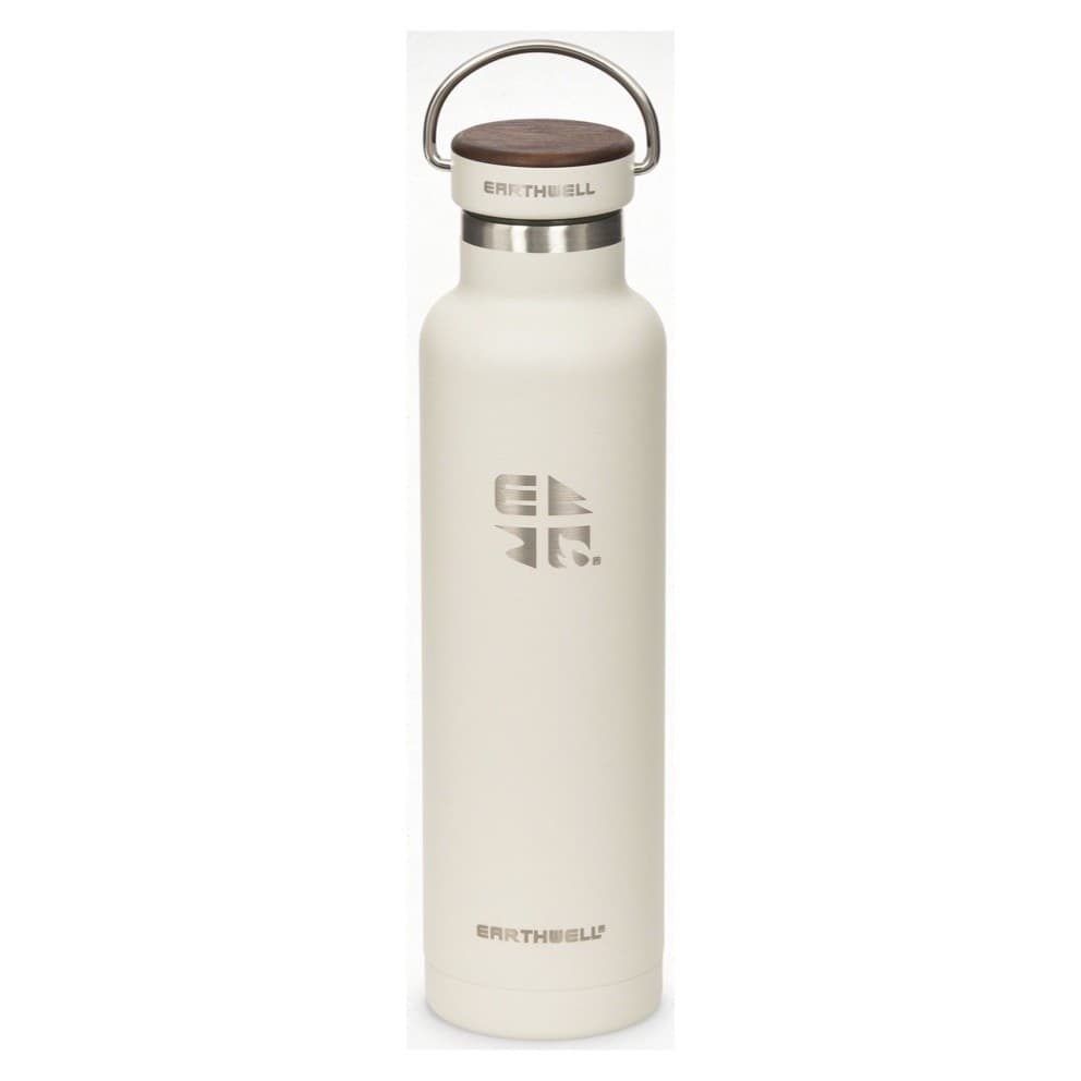 Earthwell Vacuum Bottle 22oz w/Woodie Walnut Cap