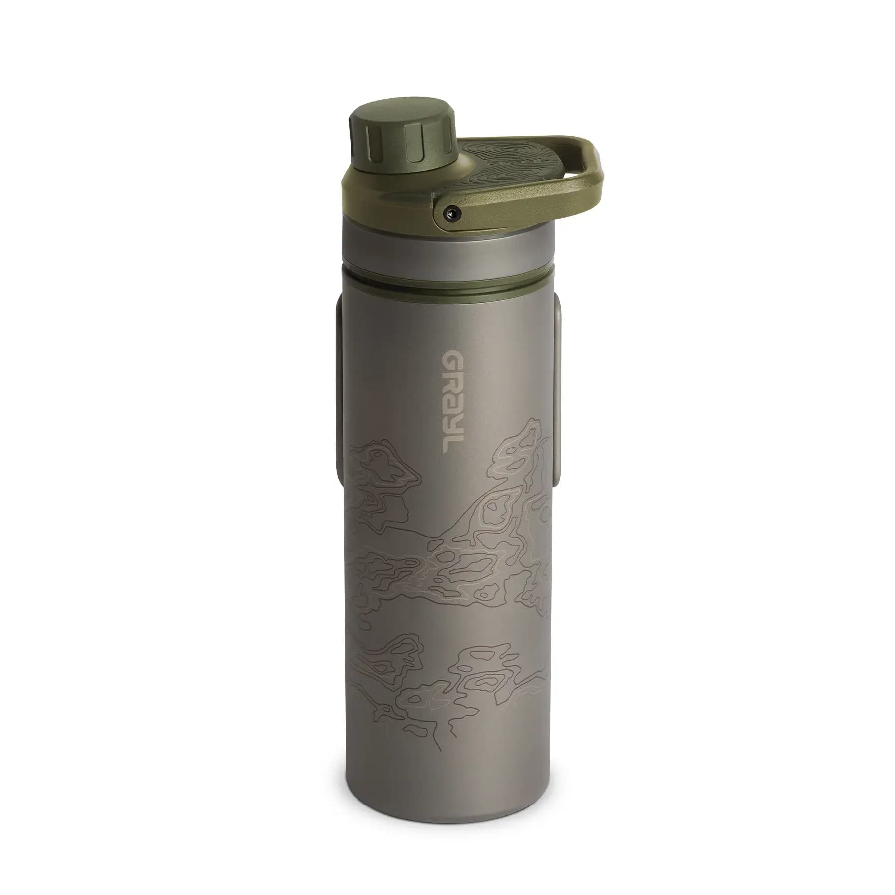 Grayl UltraPress Ti Filter & Purifier Bottle