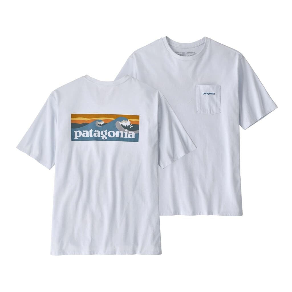 Patagonia Men's Boardshort Logo Pocket Responsibili-Tee
