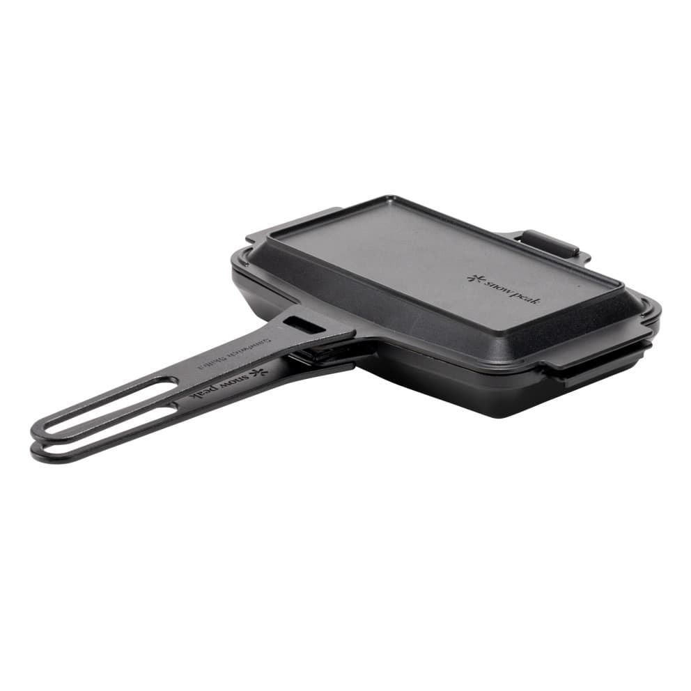 Snow Peak Cast Iron Sandwich Skillet