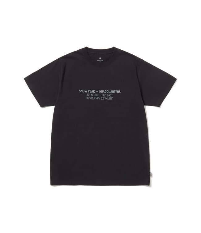 Snow Peak Hq Topographic Map T-Shirt