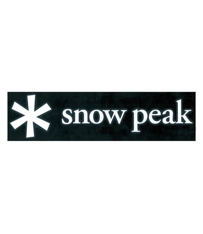 Snow Peak Logo Sticker Asterisk