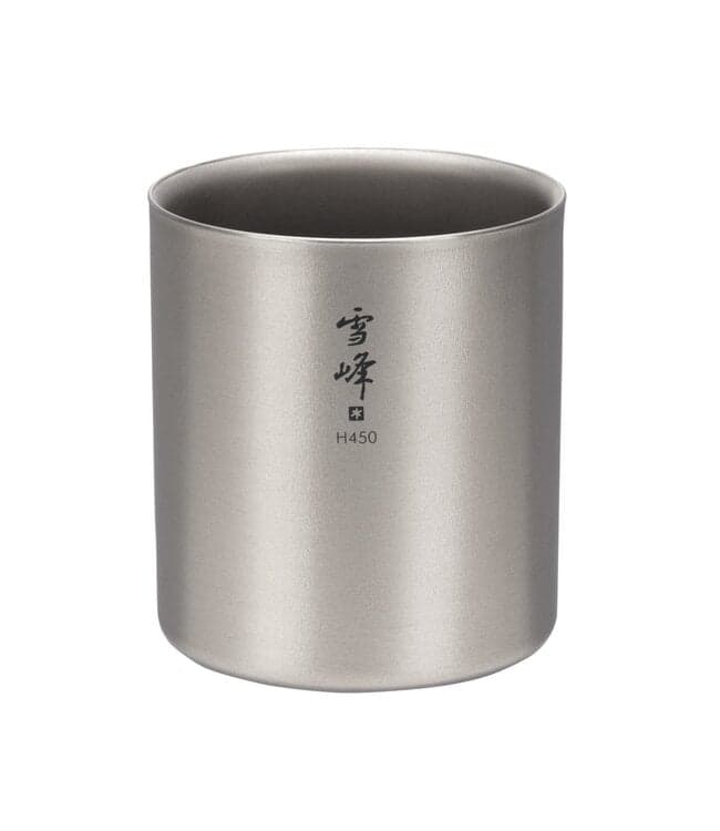 Snow Peak Ti-Double H450 Stacking Mug