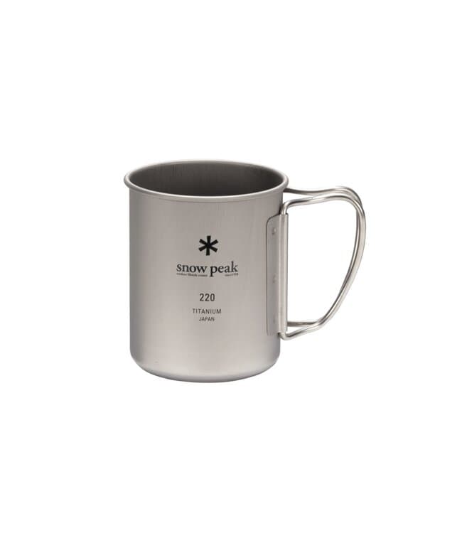 Snow Peak Ti-Single Wall 220 Mug